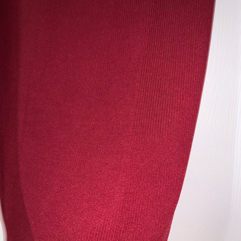 Burgundy pencil skirt. Never worn. Brand new